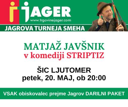 Matjaž Javšnik v Ljutomeru - petek, 20. maj 2022 (ODPADE !!!)